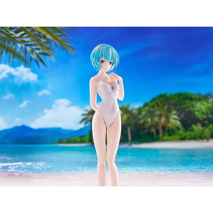 (Pre-Venta) Rei Ayanami (Beach Queens One-Piece Swimsuit Ver. L Size) Pop Up Parade - Evangelion 1