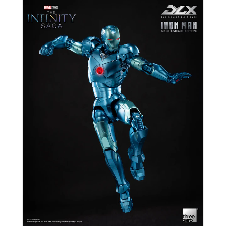 (Pre-Venta) Iron Man Mk.3 (Stealth Edition) Amazing yamaguchi Bonus - Marvel Studios 2