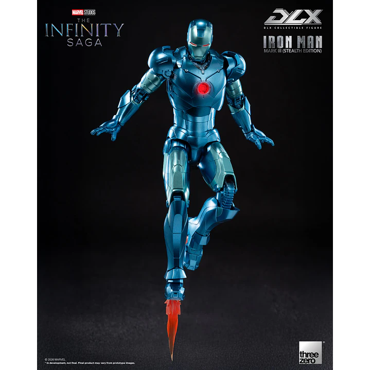 (Pre-Venta) Iron Man Mk.3 (Stealth Edition) Amazing yamaguchi Bonus - Marvel Studios 4
