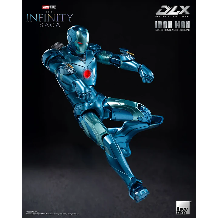 (Pre-Venta) Iron Man Mk.3 (Stealth Edition) Amazing yamaguchi Bonus - Marvel Studios 9