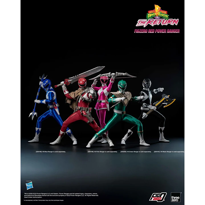 (Pre-Venta) Red Ranger Threezero - Power Rangers The Returns 3