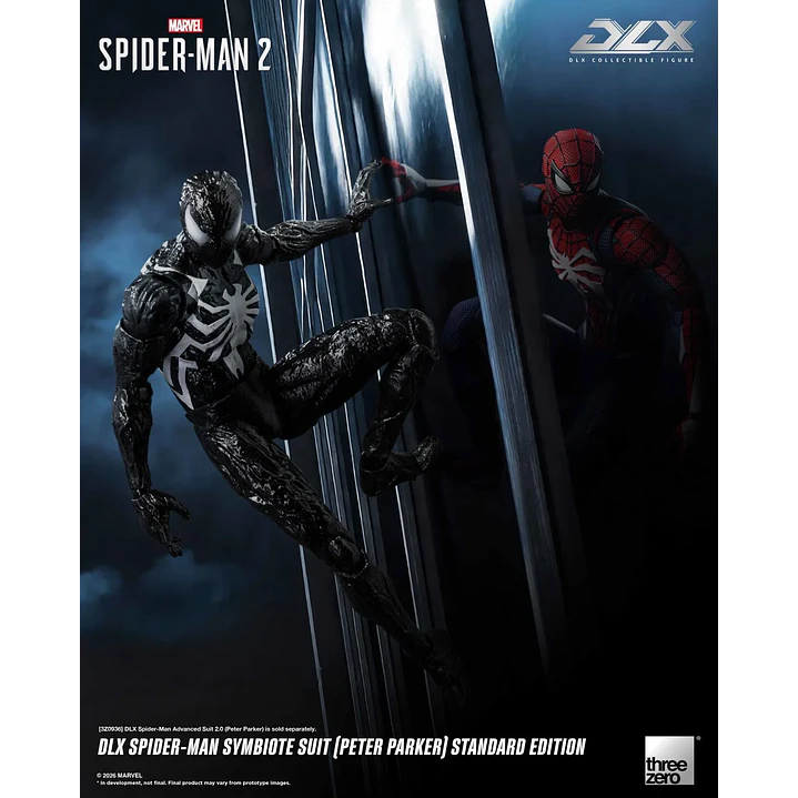 (Pre-Venta) Spider-Man Symbiote Suit (Peter Parker) Standard Edition Threezero - Marvel's Spiderman 2 16