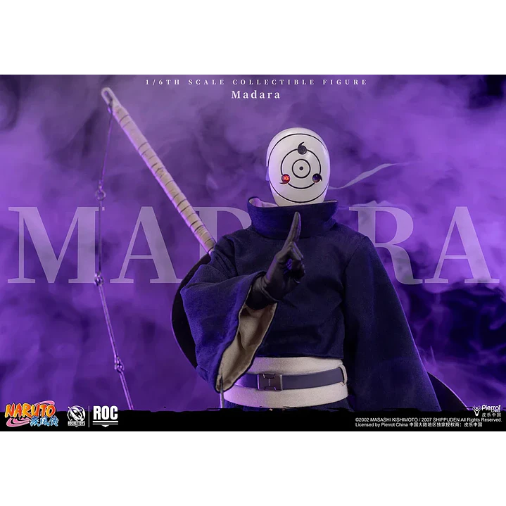 (Pre-Venta) Madara Uchiha (White Mask Ver.) Rocket Toys - Naruto 5