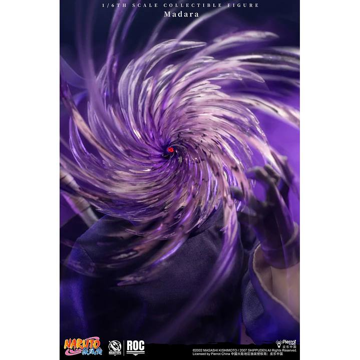 (Pre-Venta) Madara Uchiha (White Mask Ver.) Rocket Toys - Naruto 6