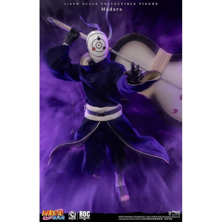 (Pre-Venta) Madara Uchiha (White Mask Ver.) Rocket Toys - Naruto 9