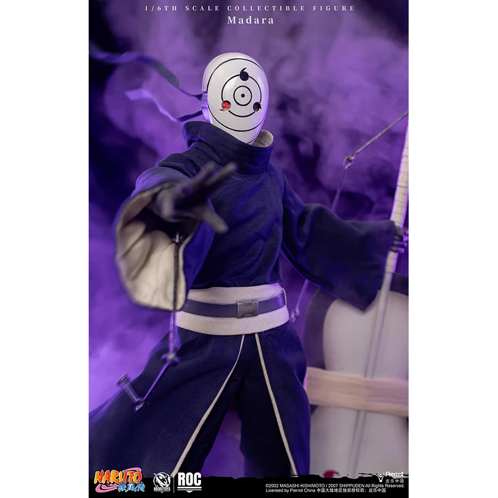(Pre-Venta) Madara Uchiha (White Mask Ver.) Rocket Toys - Naruto 10