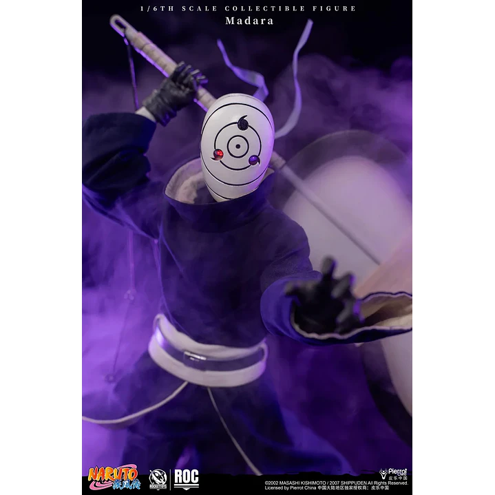 (Pre-Venta) Madara Uchiha (White Mask Ver.) Rocket Toys - Naruto 11