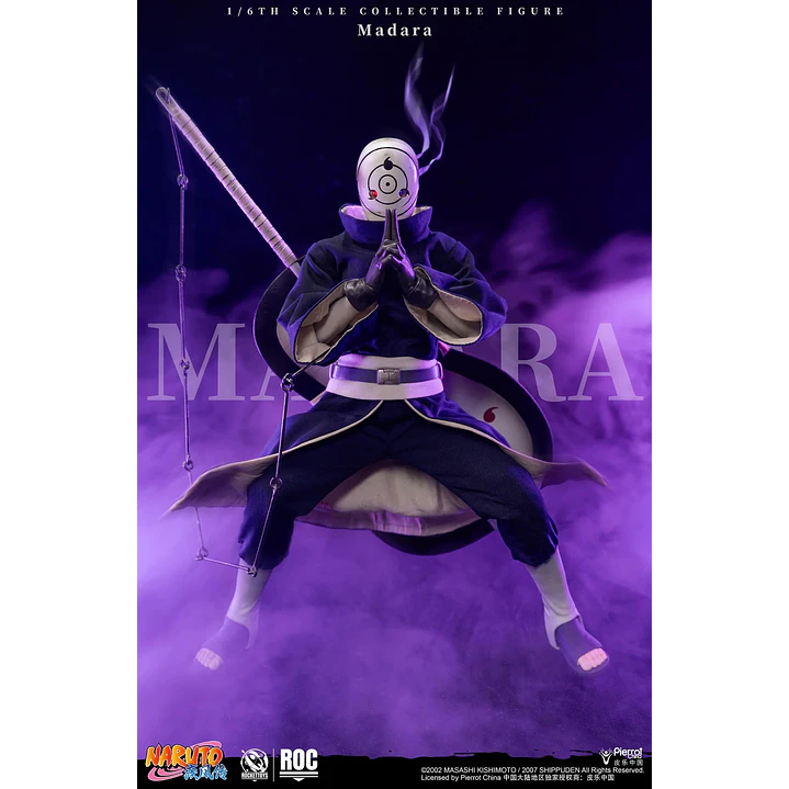 (Pre-Venta) Madara Uchiha (White Mask Ver.) Rocket Toys - Naruto 12