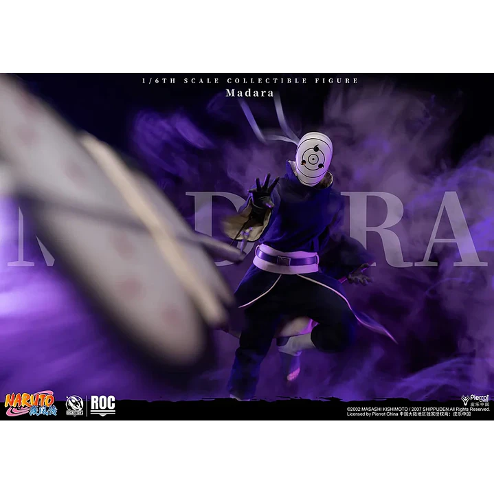 (Pre-Venta) Madara Uchiha (White Mask Ver.) Rocket Toys - Naruto 13