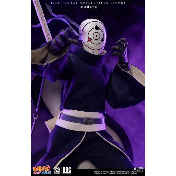 (Pre-Venta) Madara Uchiha (White Mask Ver.) Rocket Toys - Naruto 14