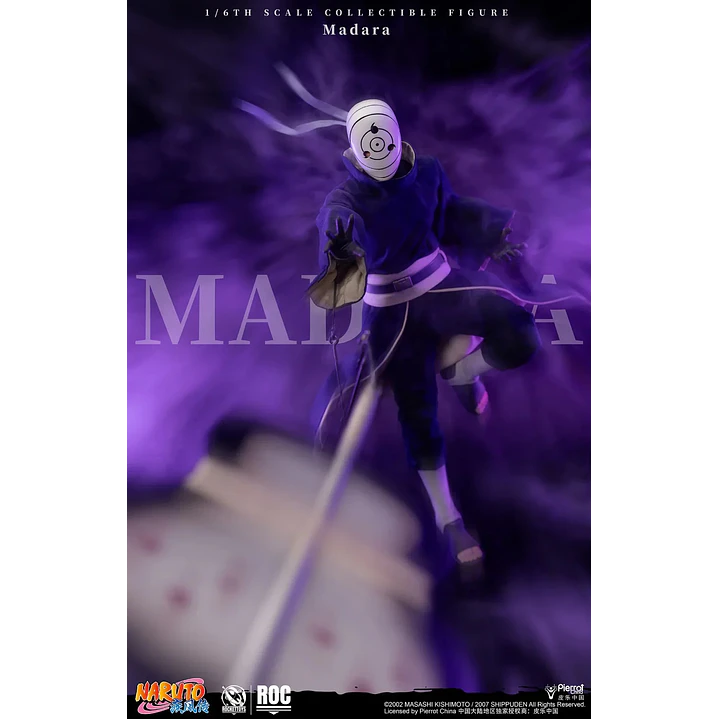 (Pre-Venta) Madara Uchiha (White Mask Ver.) Rocket Toys - Naruto 15