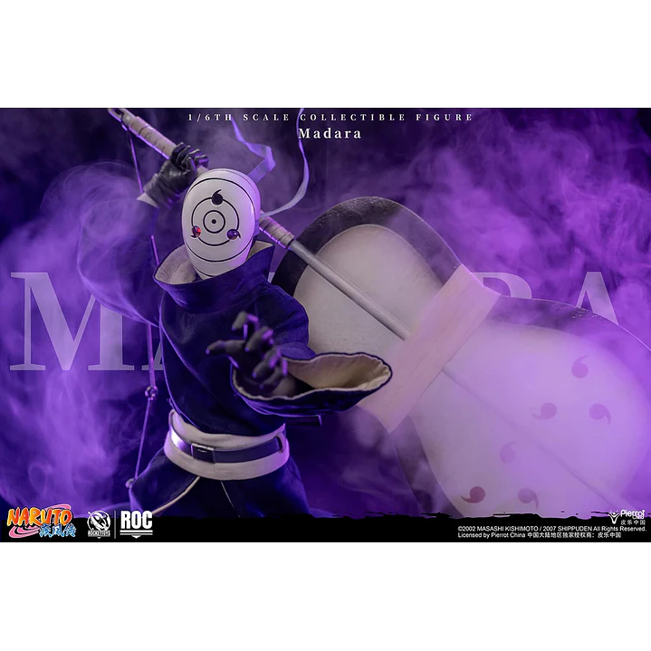 (Pre-Venta) Madara Uchiha (White Mask Ver.) Rocket Toys - Naruto 16