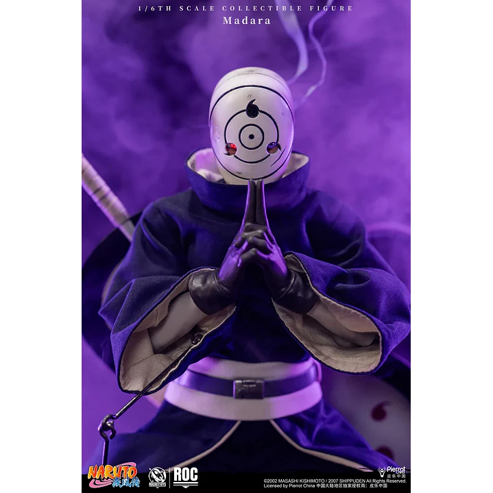 (Pre-Venta) Madara Uchiha (White Mask Ver.) Rocket Toys - Naruto 19
