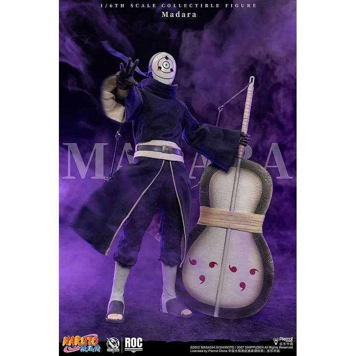 (Pre-Venta) Madara Uchiha (White Mask Ver.) Rocket Toys - Naruto 3
