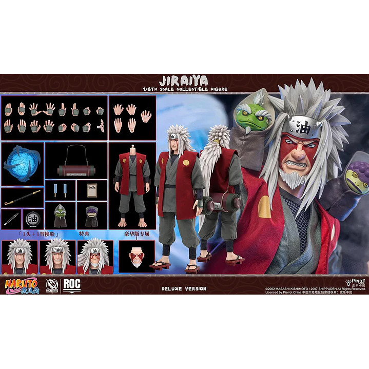 (Pre-Venta) Jiraiya Deluxe Ver. Rocket Toys - Naruto 11