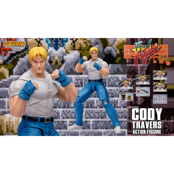 (Pre-Venta) Cody Travers Storm Collectibles - Final Fight 14