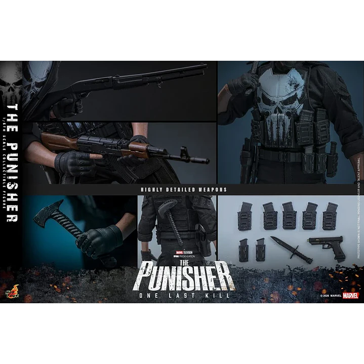 (Pre-Venta) The Punisher Hot Toys - Punisher One Last Kill 15