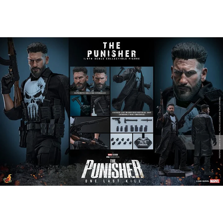(Pre-Venta) The Punisher Hot Toys - Punisher One Last Kill 16
