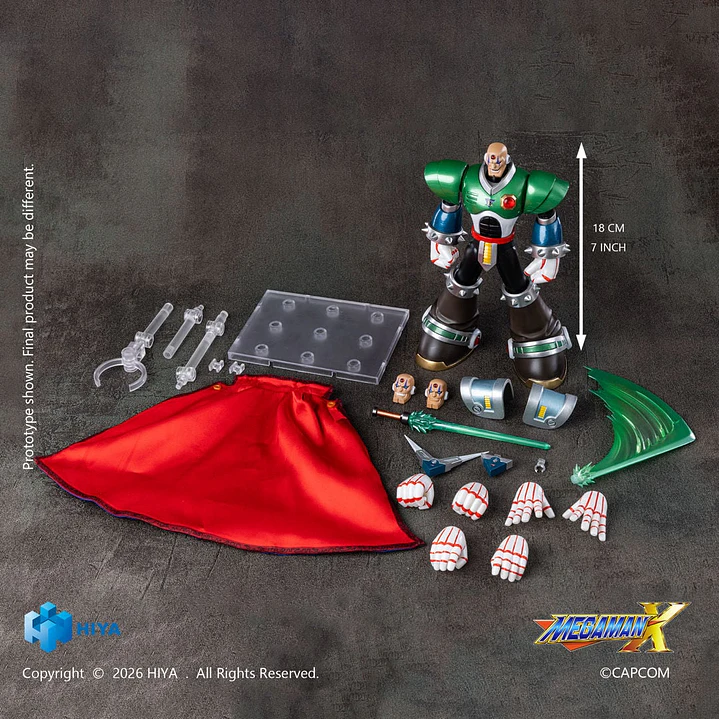 (Pre-Venta) Sigma Hiya Toys Exquisite Basic Series - Megaman X 2