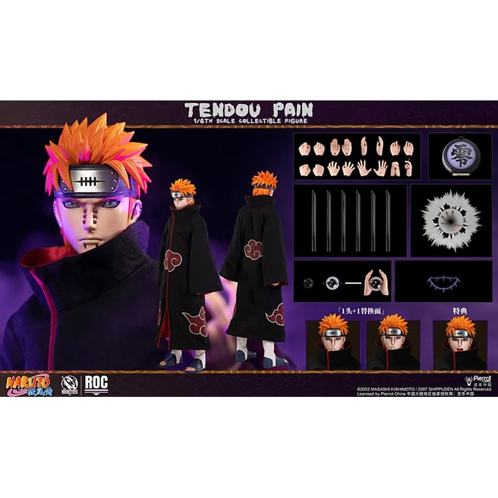 (Pre-Venta) Pain (Tendo Ver.) Rockey Toys - Naruto 21