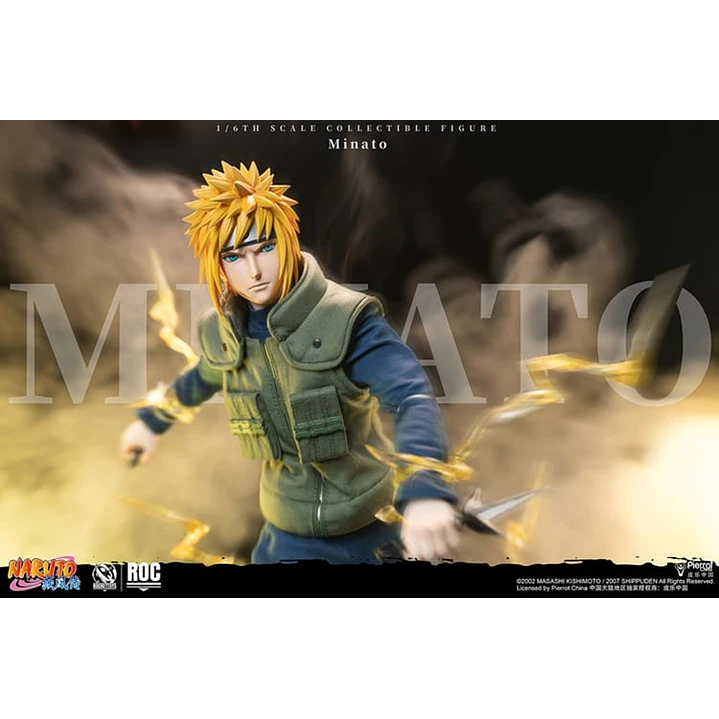 (Pre-Venta) Minato Namikaze (Yellow Flash Ver.) Rocket Toys - Naruto 2