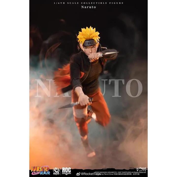(Pre-Venta) Naruto Uzumaki (Damage Ver.) Rocket Toys - Naruto 2