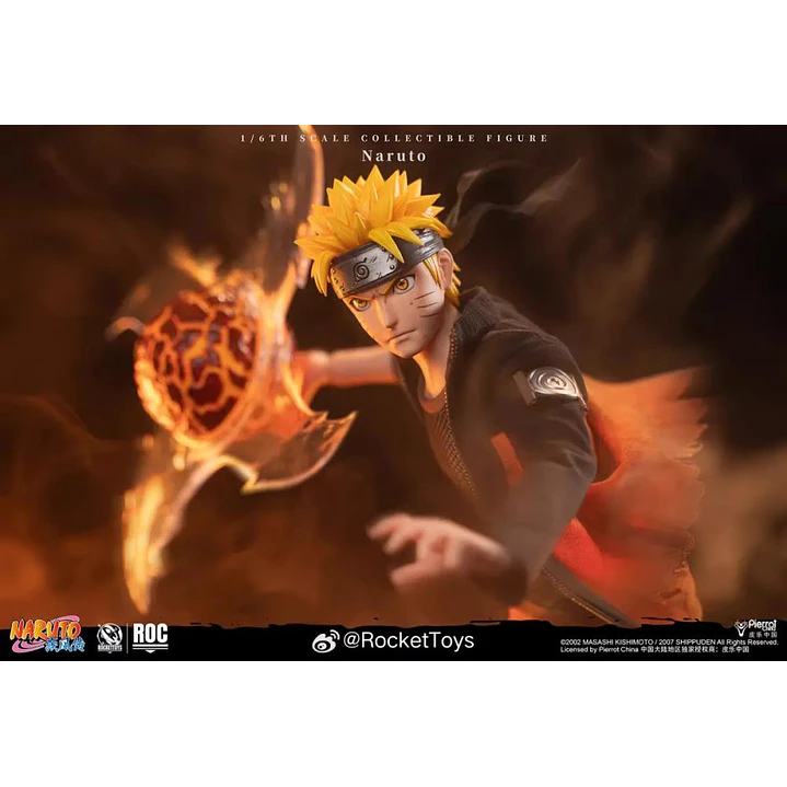 (Pre-Venta) Naruto Uzumaki (Damage Ver.) Rocket Toys - Naruto 3