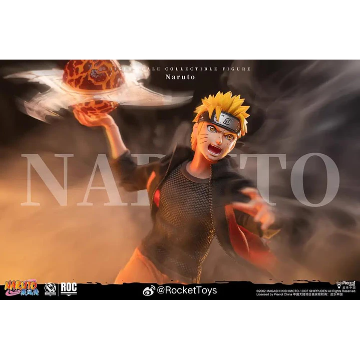 (Pre-Venta) Naruto Uzumaki (Damage Ver.) Rocket Toys - Naruto 5