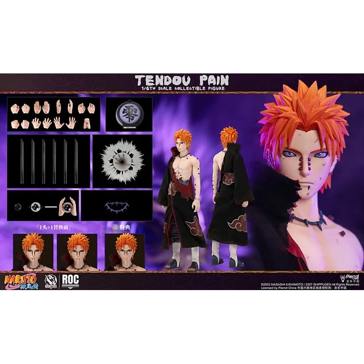 (Pre-Venta) Pain (Tendo Damage Ver.) Rocket Toys - Naruto 9