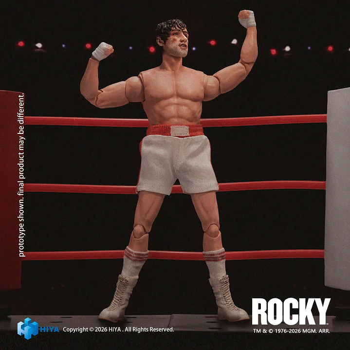 (Pre-Venta) Rocky Balboa Hiya Toys Exquisite Super Series - Rocky 2