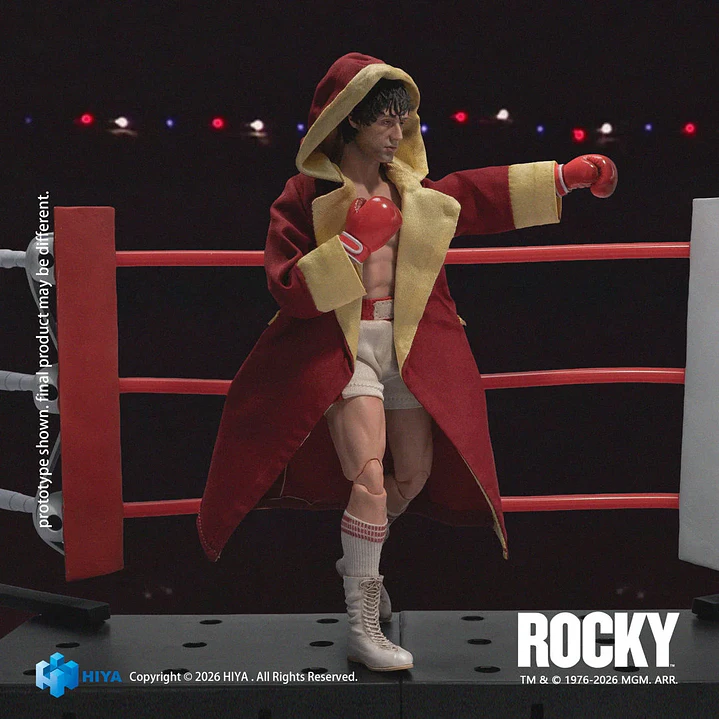 (Pre-Venta) Rocky Balboa Hiya Toys Exquisite Super Series - Rocky 3