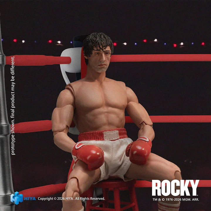 (Pre-Venta) Rocky Balboa Hiya Toys Exquisite Super Series - Rocky 4