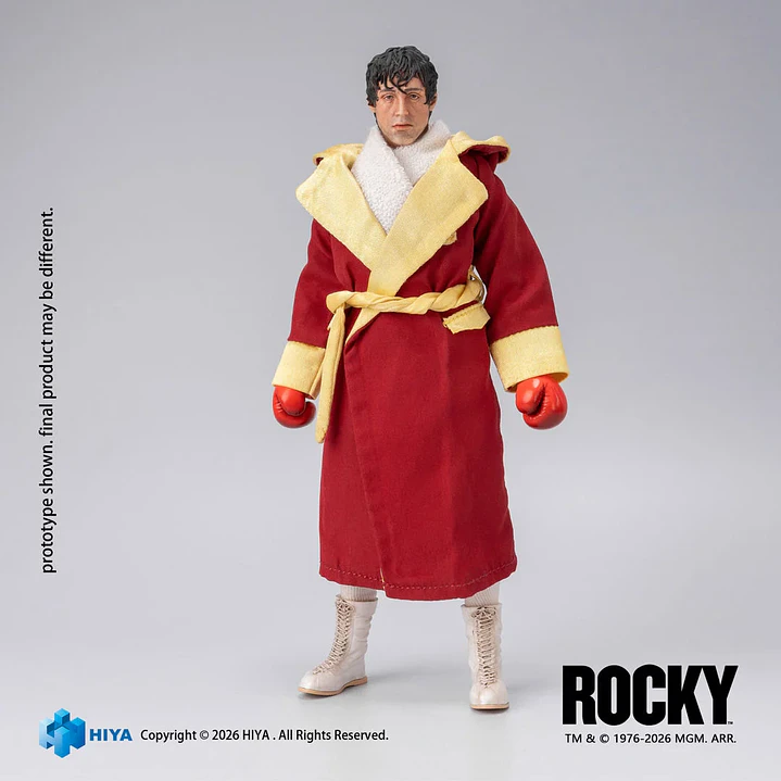 (Pre-Venta) Rocky Balboa Hiya Toys Exquisite Super Series - Rocky 5