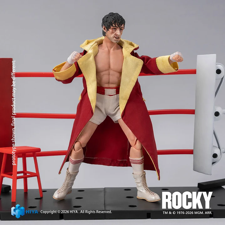 (Pre-Venta) Rocky Balboa Hiya Toys Exquisite Super Series - Rocky 7
