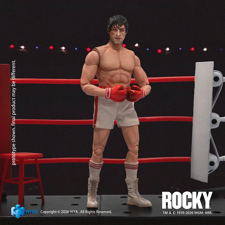 (Pre-Venta) Rocky Balboa Hiya Toys Exquisite Super Series - Rocky 9