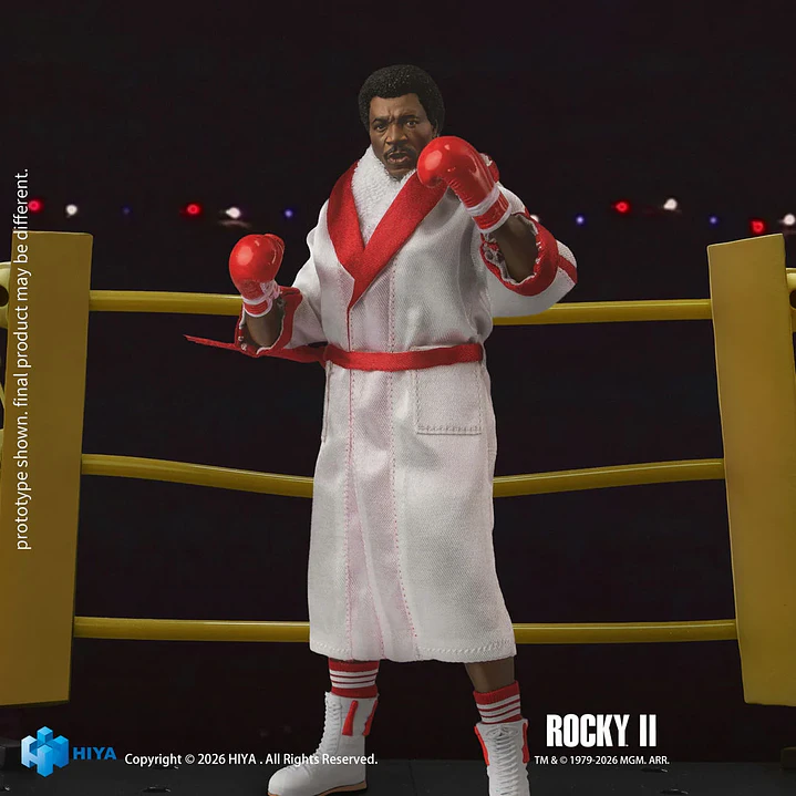 (Pre-Venta) Apollo Creed Hiya Toys Exquisite Super Series - Rocky II 2