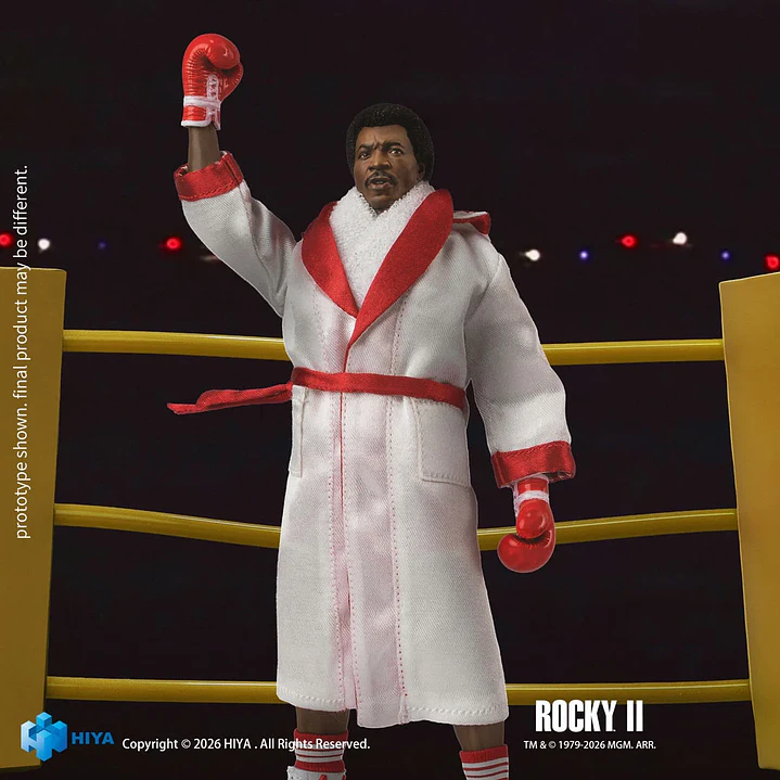 (Pre-Venta) Apollo Creed Hiya Toys Exquisite Super Series - Rocky II 3