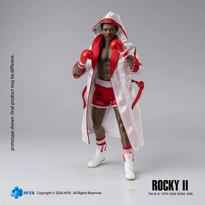 (Pre-Venta) Apollo Creed Hiya Toys Exquisite Super Series - Rocky II 4