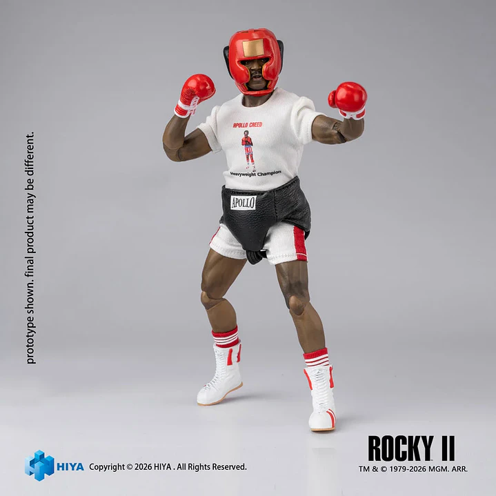 (Pre-Venta) Apollo Creed Hiya Toys Exquisite Super Series - Rocky II 7
