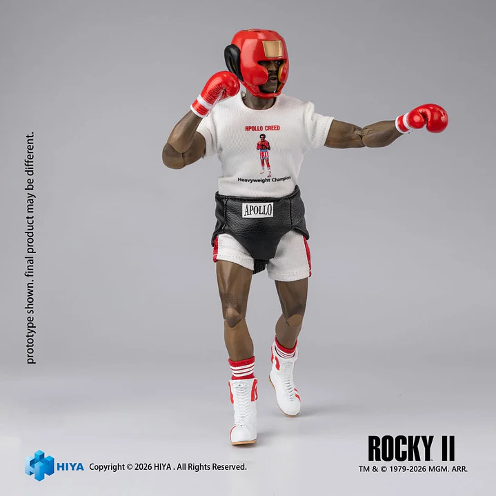 (Pre-Venta) Apollo Creed Hiya Toys Exquisite Super Series - Rocky II 9