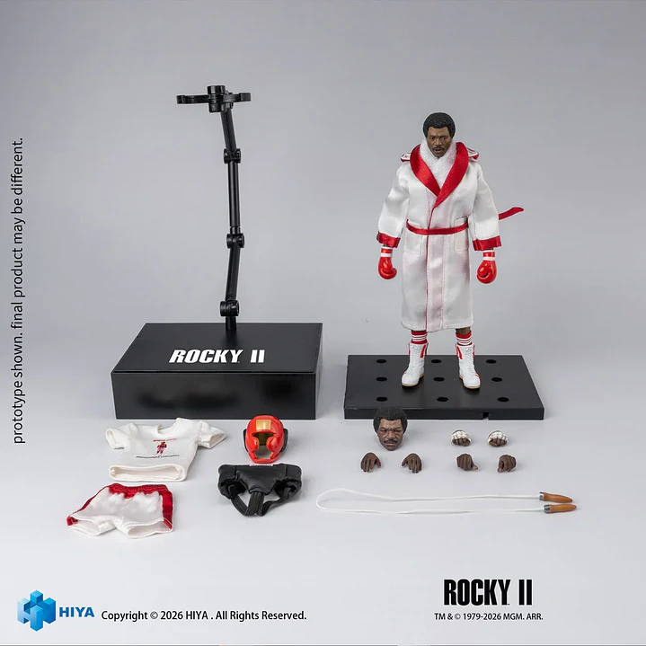 (Pre-Venta) Apollo Creed Hiya Toys Exquisite Super Series - Rocky II 10
