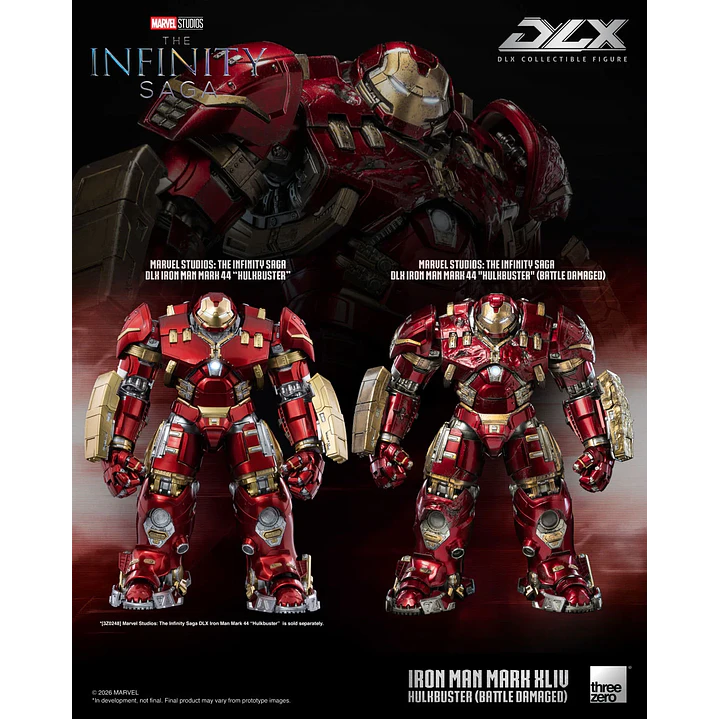 (Pre-Venta) Iron Man Mk.44 (Hulkbuster) - Battle Damage Ver. Threezero - Marvel Studio's The Infinity Saga 4