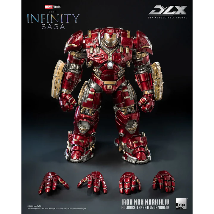 (Pre-Venta) Iron Man Mk.44 (Hulkbuster) - Battle Damage Ver. Threezero - Marvel Studio's The Infinity Saga 2