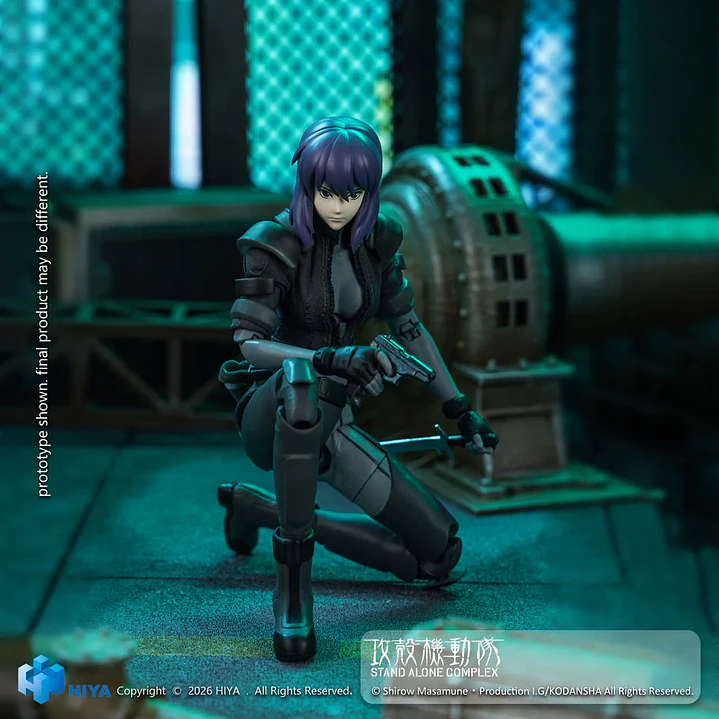 (Pre-Venta) Motoko Kusanagi Hiya Toys Exquisite Super Series - Ghost in the Shell 3