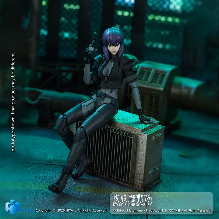(Pre-Venta) Motoko Kusanagi Hiya Toys Exquisite Super Series - Ghost in the Shell 4