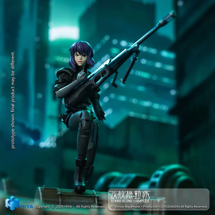 (Pre-Venta) Motoko Kusanagi Hiya Toys Exquisite Super Series - Ghost in the Shell 6