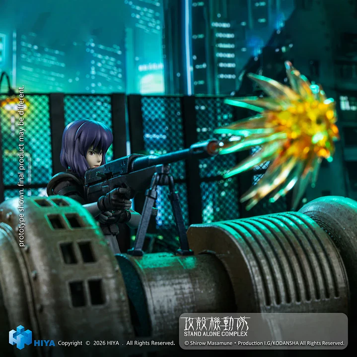 (Pre-Venta) Motoko Kusanagi Hiya Toys Exquisite Super Series - Ghost in the Shell 7