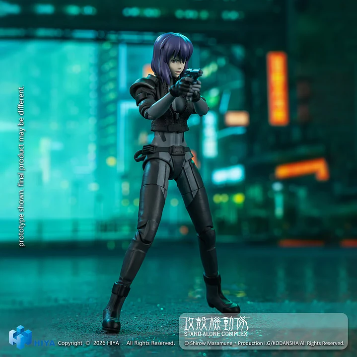 (Pre-Venta) Motoko Kusanagi Hiya Toys Exquisite Super Series - Ghost in the Shell 12