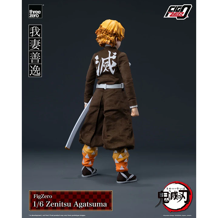 (Pre-Venta) Zenitsu Agatsuma Threezero - Kimetsu no Yaiba 4