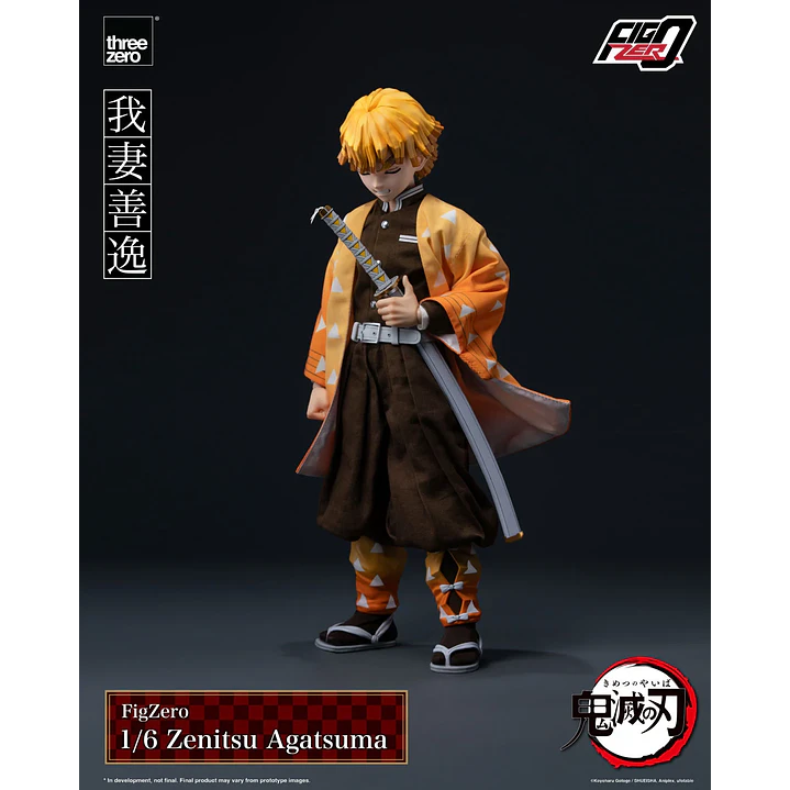 (Pre-Venta) Zenitsu Agatsuma Threezero - Kimetsu no Yaiba 5